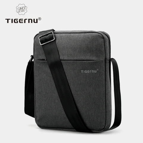 Tigernu novos homens saco do mensageiro de alta qualidade à prova dwaterproof água bolsa ombro para homens viagem negócios crossbody saco masculino mini saco