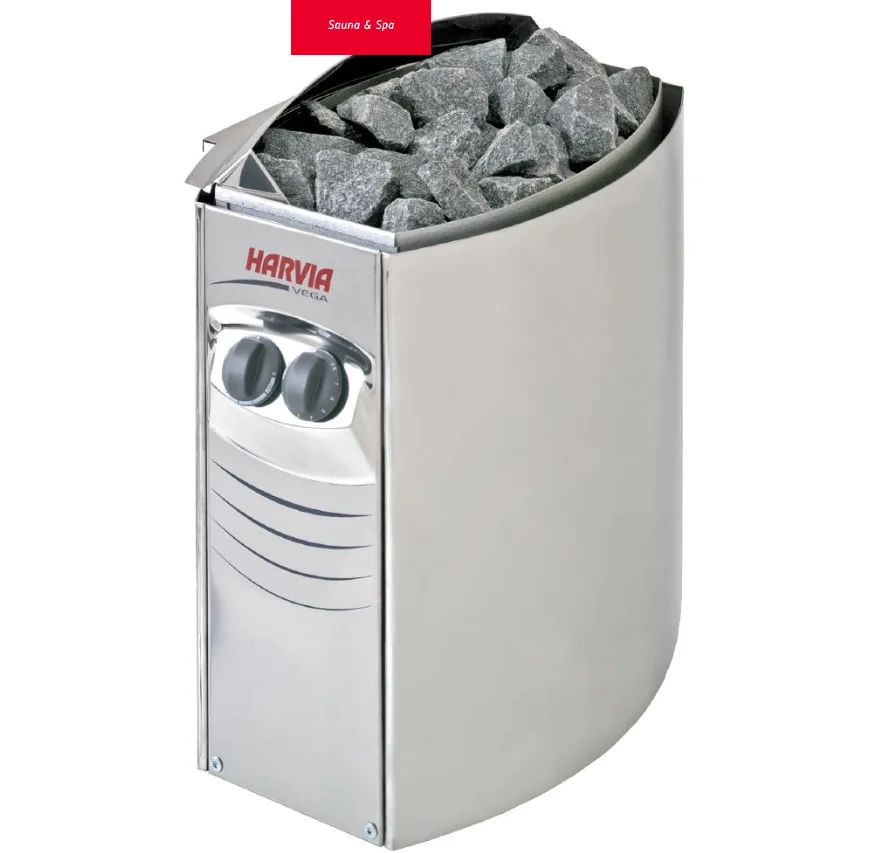 Internal Control Electric Sauna Heater Stainless Steel Sauna Stove For Indoor Sauna Room Heating