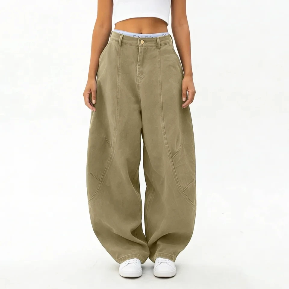 

Y2K Loose Wide Leg Jeans Women Trousers Hop 90s Baggy Jeans High Waist Retro Washed Vintage Style Denim Pants Streetwear