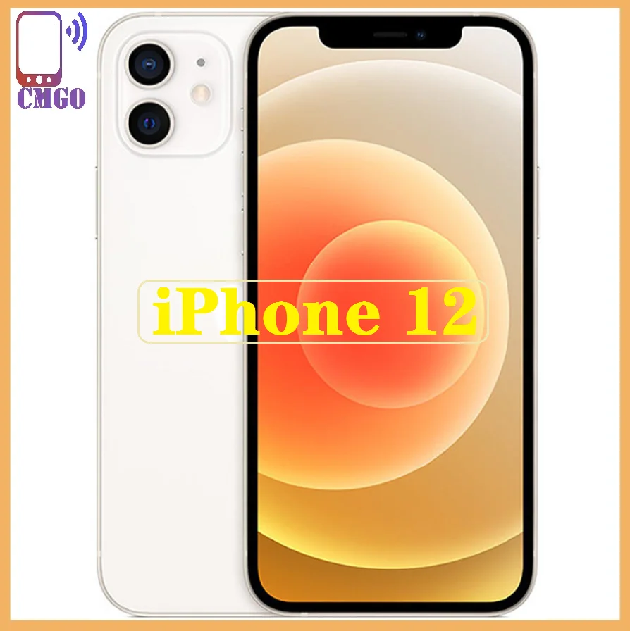 Original unlocked iPhone 12 5G LTE 6.1\'\' 4GB&64/128/256GB IOS A14 Bionic Dual 12MP Face ID  iphone12