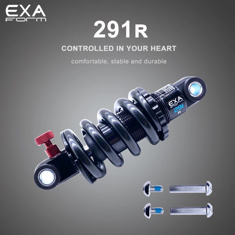 KS EXA Form 291R Bike Shock Absorber 125 150 165 mm Adjustable Rear Shocks for MTB Electric Scooter Motocycles Parts