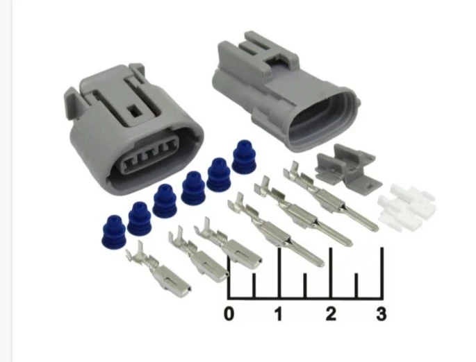 

100 комплектов разъемов, электрический разъем, автомобильная вилка, патрон для держателя лампы