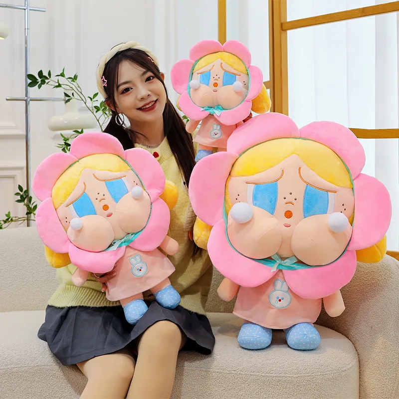 

Cute Crying Baby 30/45/60cm Big Size Plush Toy Cartoon Anime Stuffed Doll Kawaii Room Soft Pillow Kids Birthday Gift