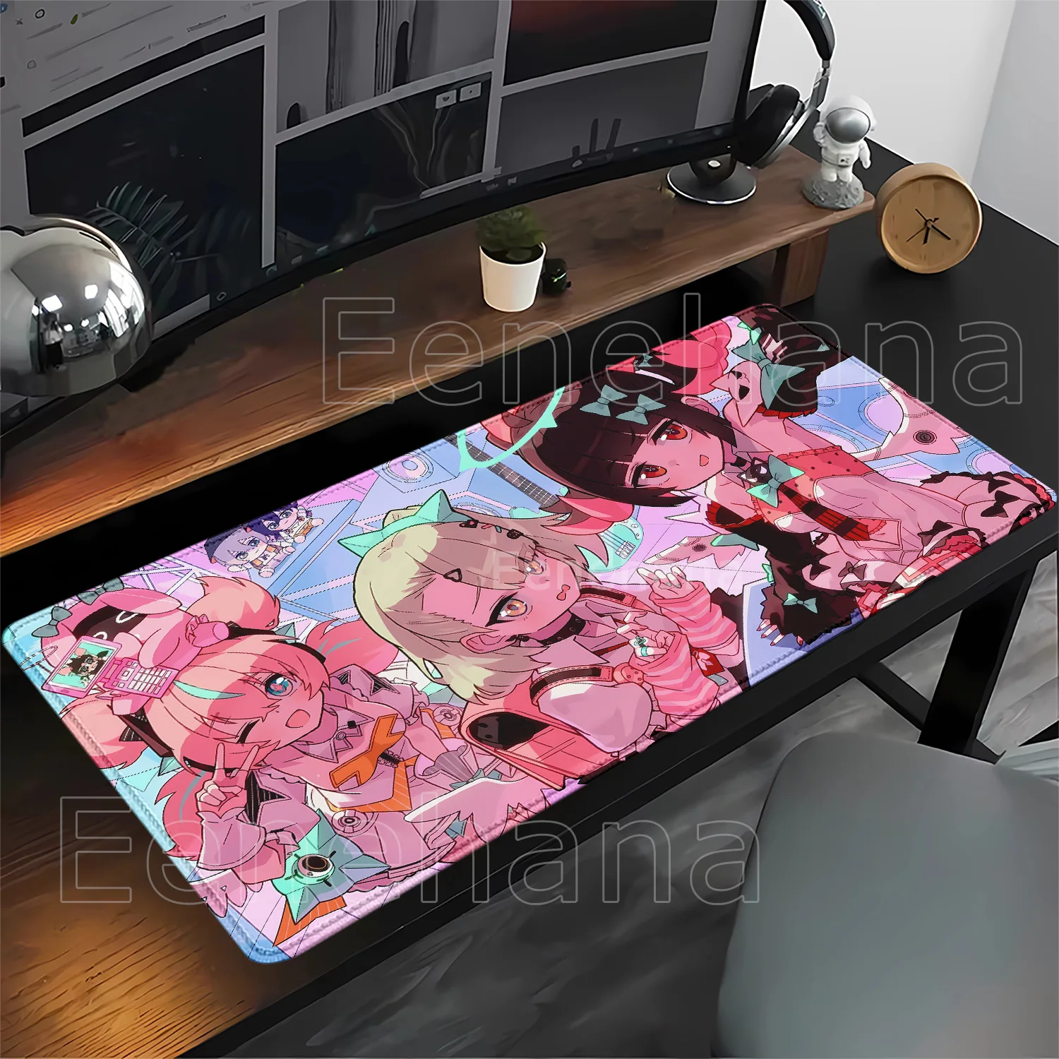 AOD Angels of Delusion Gaming Mouse Pad ZZZ Aria Sunna Nangong Yu‌ Mousepad Zenless Zone Zero ZZZ Anime Girl Non-slip Desk Mat