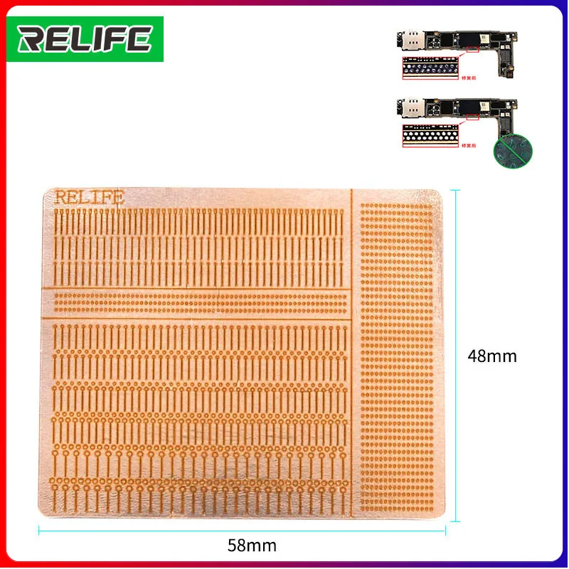 RELIFE Dot Repairing Solder Lug RL-007GA For IPhone Welding Board Flywire Replacement Weld Solder Motherboard Jumper Wire Repair