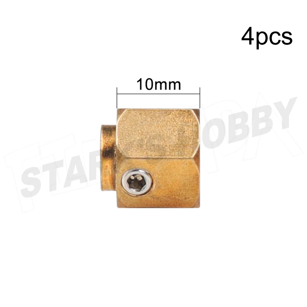 Lot de 4 poids de roue en laiton de 15 mm - Adaptateur élargi pour roues 1/10 RC Crawler 4,8 cm/5,6 cm - Jante axiale SCX10 TRX4 Lot de 4 poids de roue en laiton de 15 mm - Adaptateur élargi pour roues 1/10 RC Crawler 4,8 cm/5,6 cm - Jante axiale SCX10 TRX4