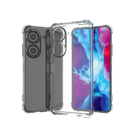 For Asus Zenfone 10 Clear TPU Airbag Case Shockproof Transparent Casing For Asus Zenfone 9 Phone Cover Zenfone10