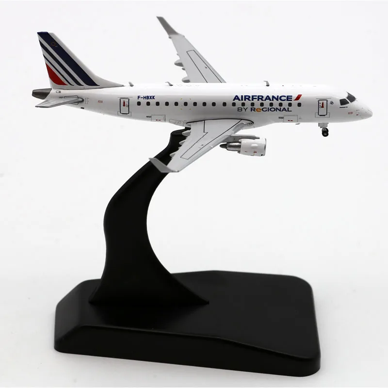 Xx40122 Gelegeerd Verzamelvliegtuig Cadeau Jc Wings 1:400 Air France Regionaal Embraer 170lr Diecast Vliegtuig Model F-HBXK Met Standaard