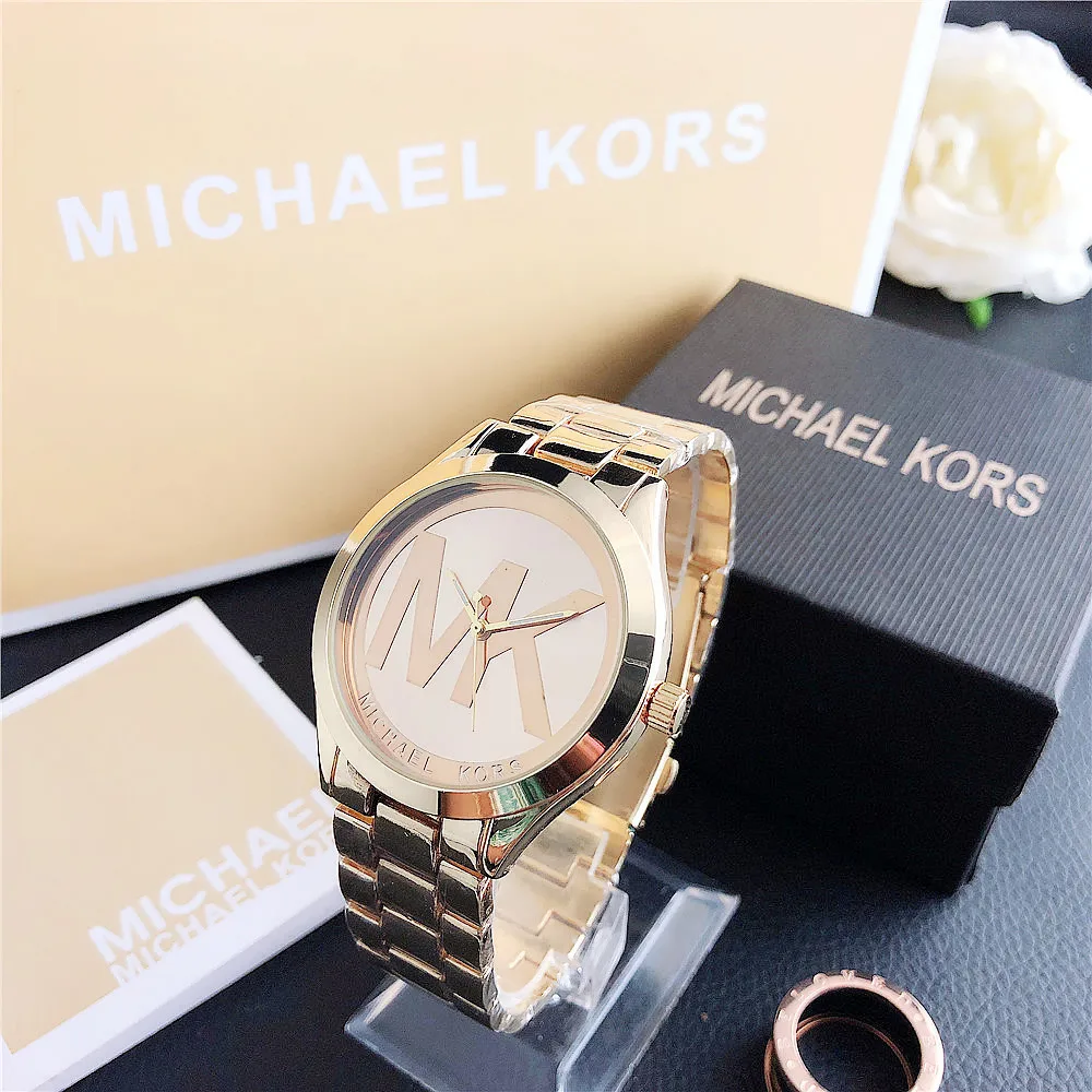 Совершенно новая модная сумка Michael Kors MK с кристаллами в виде букв, розовая, стильная и индивидуальная женская сумка.