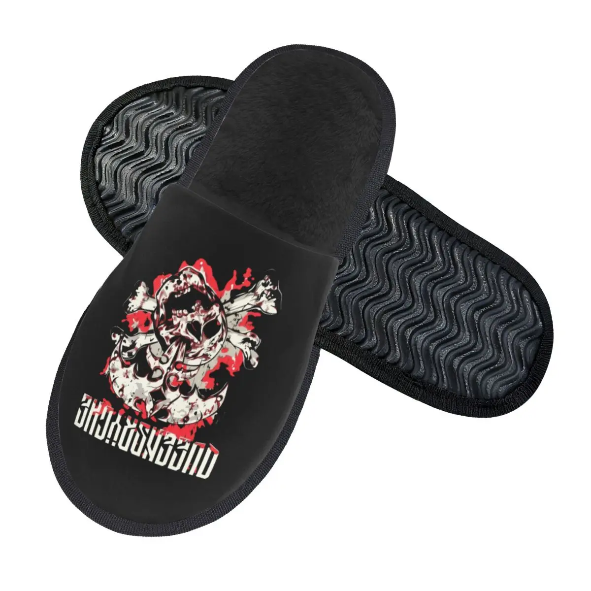 Custom QUEENSRYCHE Progressive Metal Band Comfort Scuff Memory Foam Slippers Women Hotel House Shoes