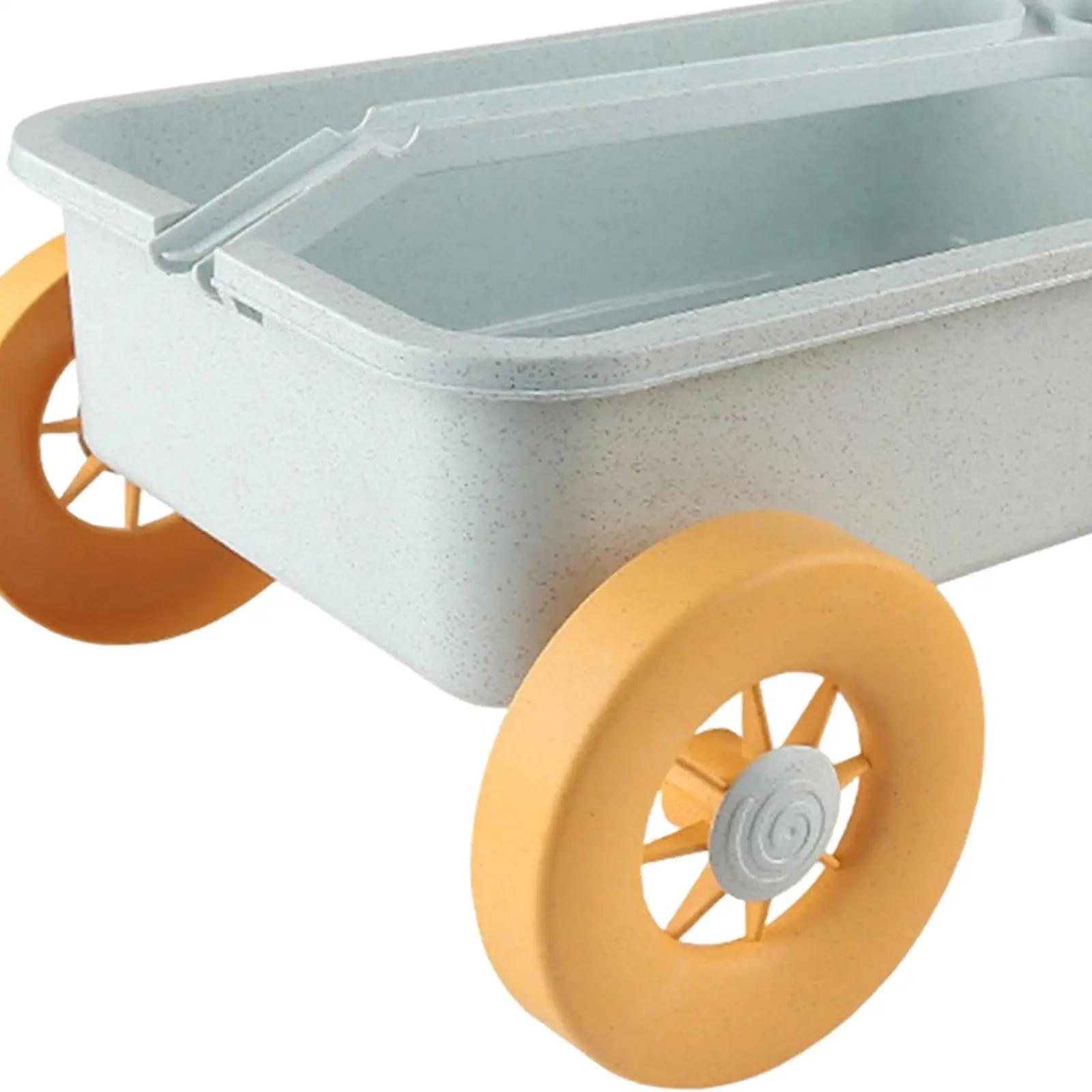 Kid Pull Beach Toy Cart Outdoor Vehicles Wheelbarrow for Stuffed