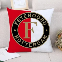 Fc Feyenoord-Taies d'oreiller décoratives pour couple, taies d'oreiller pour vêtements, 45x45, 40x40