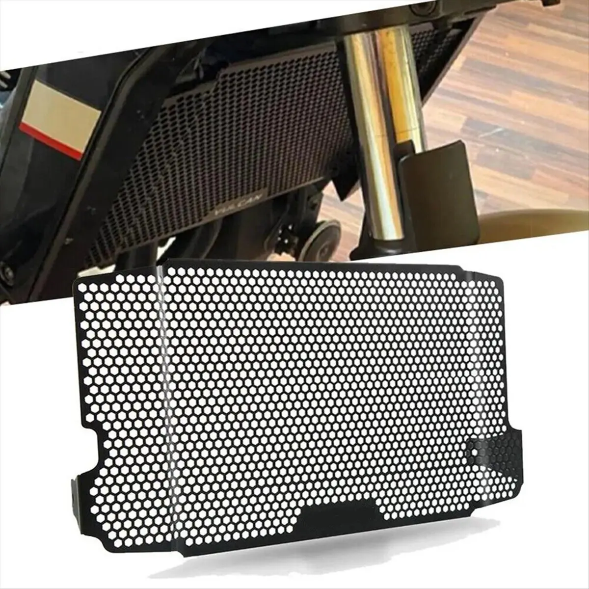 B09A Motorcycle Radiator Guard for Kawasaki VULCAN S Cafe Sport VULCAN 650 Radiator Grille Guard Protector Cover 2015-2024