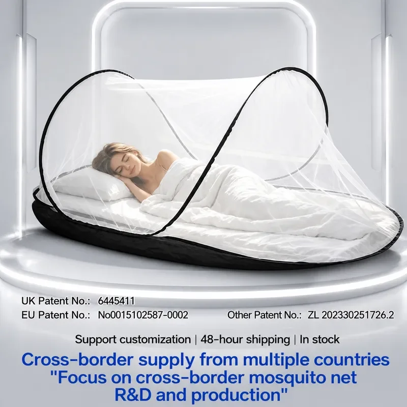 for Installation-free Portable Single Student Dormitory Mosquito Net for Home Office Outdoor Camping Travel