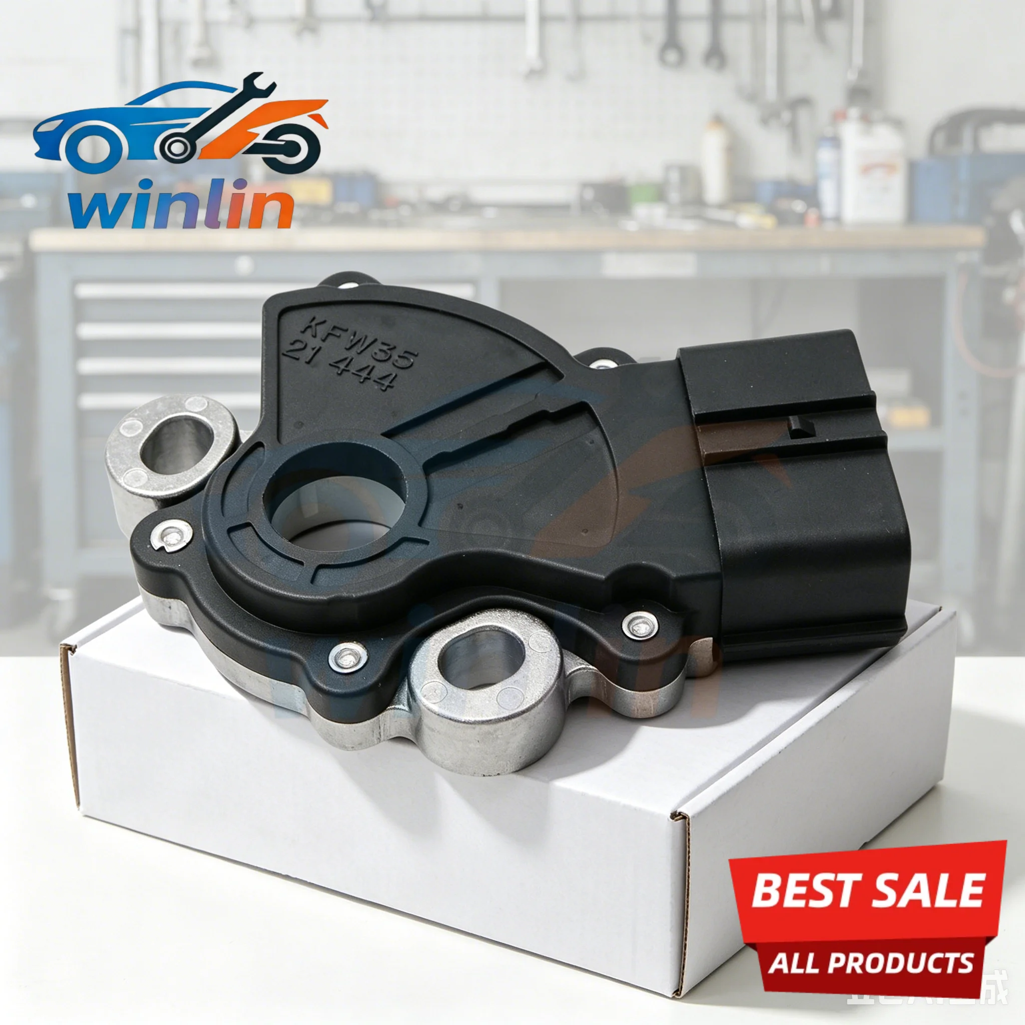 

OEM Neutral Safety Switch KFW3521444A For Mazda Protege MX-3 1995-1997 Kia Spectra 2004 1.5L 1.6L 1.8L New