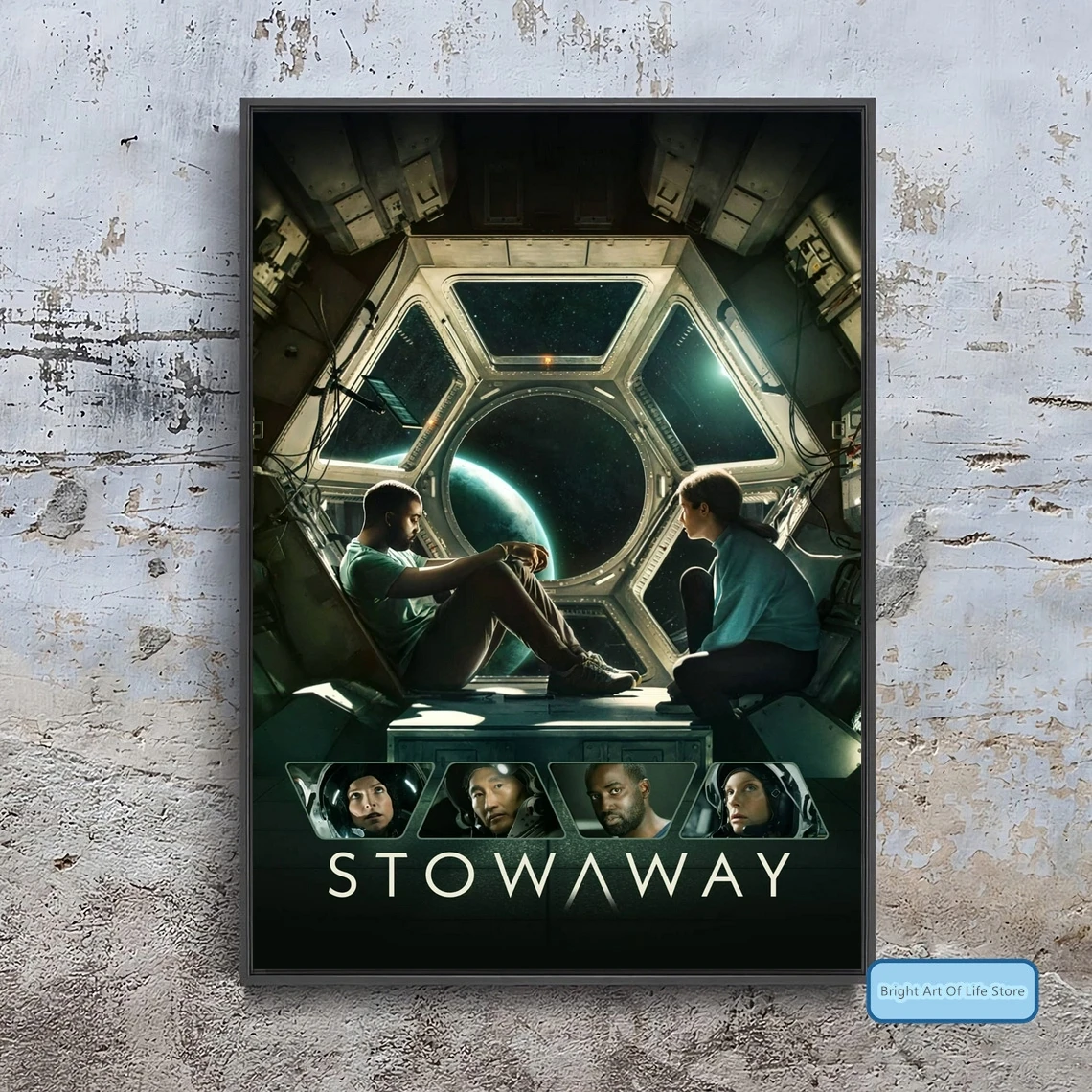 

Чехол для плаката из фильма Stowaway (2021), Фотопечать, холст, настенное искусство, домашний декор (без рамки)