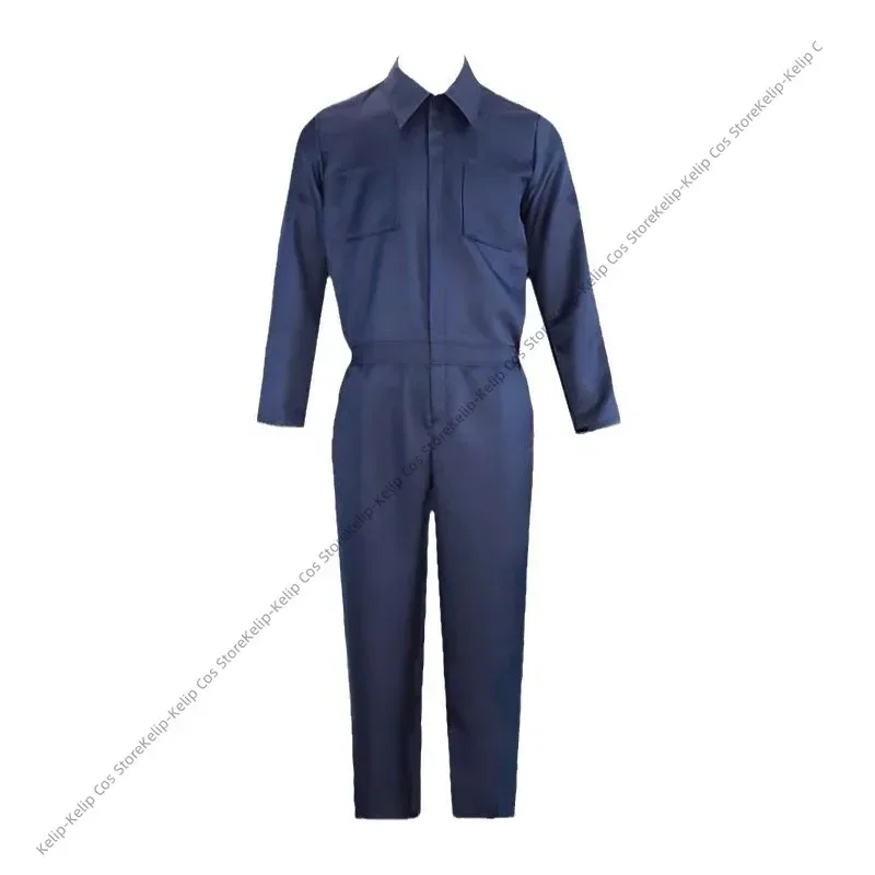 Movie Michael Myers Cosplay Costume Jumpsuit Horror Outfit Uniform For Adult Men Overall Halloween Carnival Disguise Suit