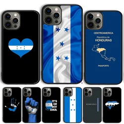 Honduras Flag Phone Case For iPhone 14 15 16 13 12 Mini Max Cover For Apple 14 15 16 11 Pro Max 6S 8 7 Plus SE2020 Coque