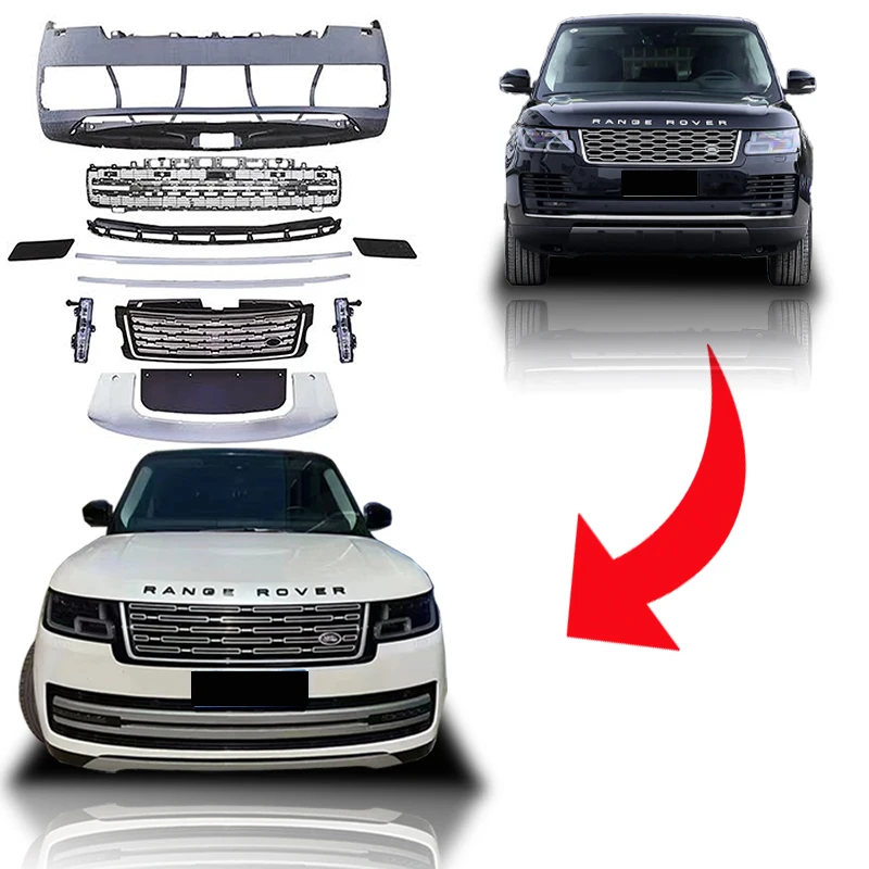 

2025For 2018-2022 for Land Rover for Range Rover Front Blender Assembly (SVA Grid Kit) Administrative Reform Car Bumpers