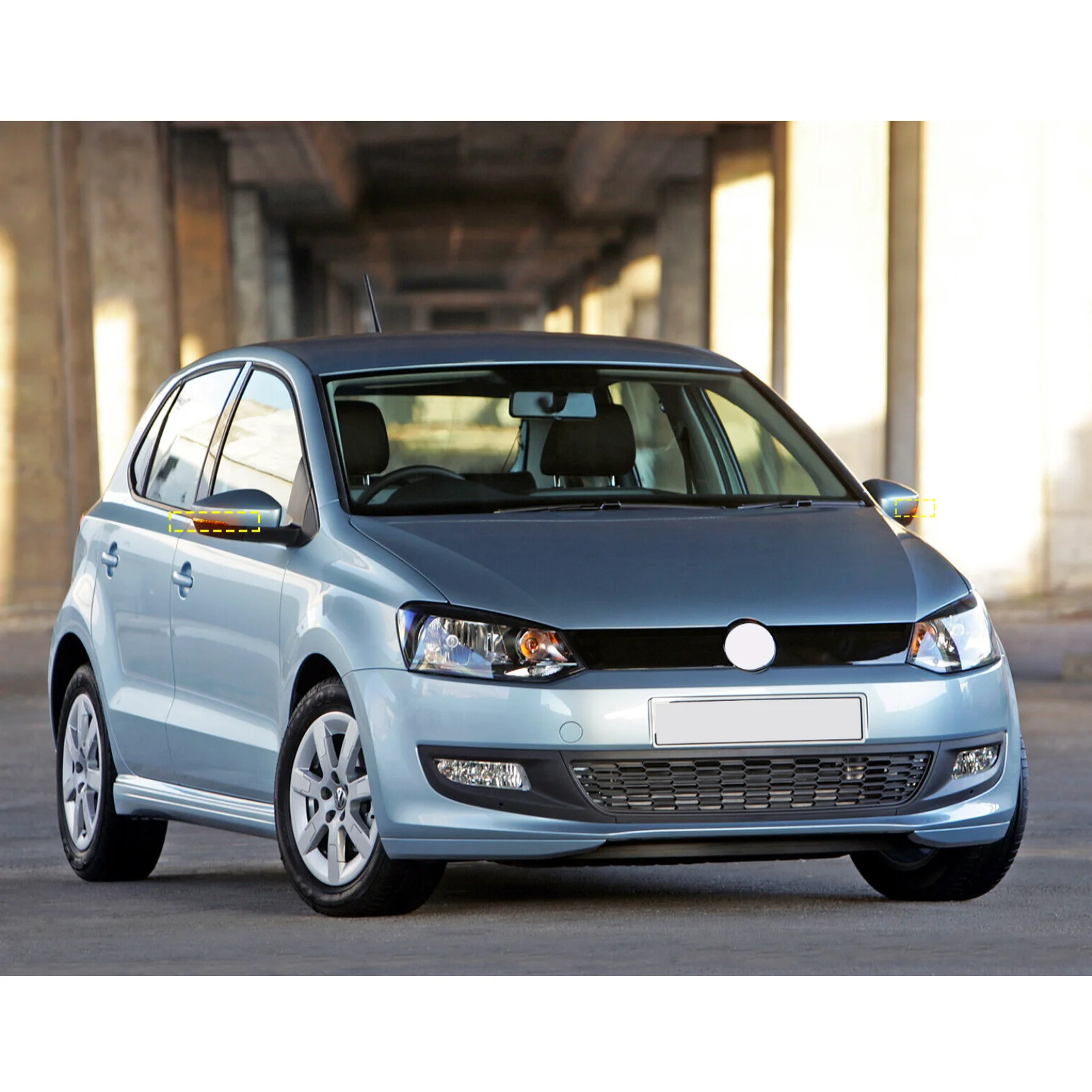 ل VW Polo MK5 6R 2009-18 الجناح الأيمن مرآة الباب إشارة مؤشر LED ضوء O/S