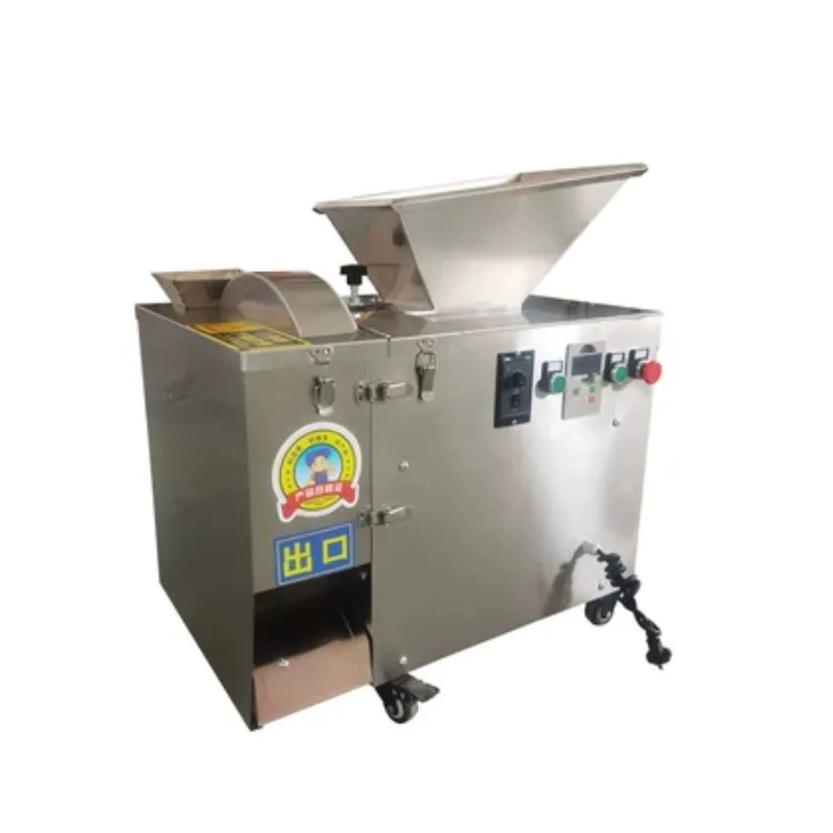 High Capacity Small Size Dough Divider Rounder Dough Ball Cutting Rolling Machine