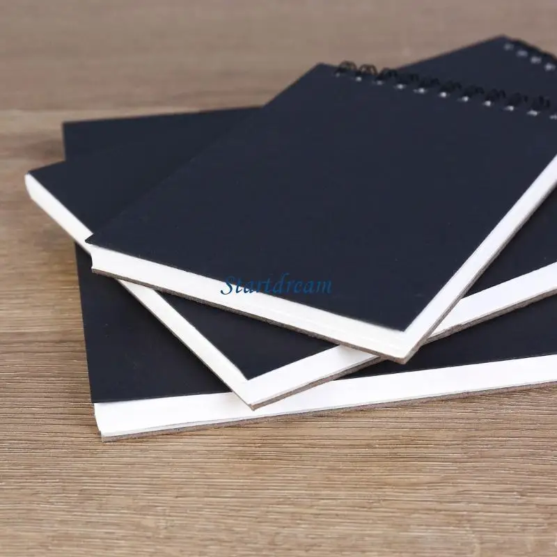 แผ่นร่าง Wirebound 60 แผ่น 210x290 มม. หนังสือร่าง 160gsm สำหรับวาด K92C