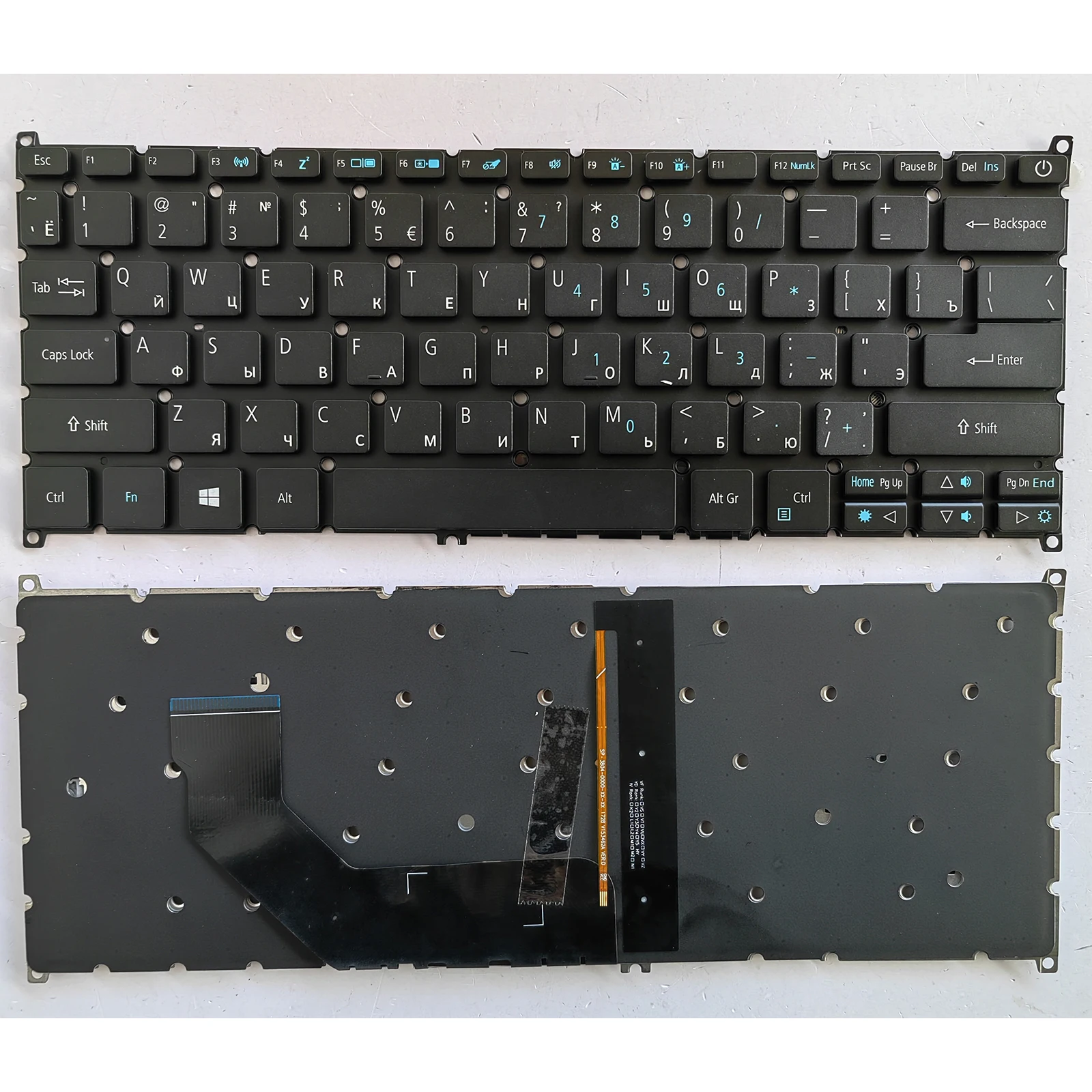 

RU Layout for Acer Swift 5 SF514-51 Swift 3 SF314-55G SF314-52 SF314-52G SF314-41 Laptop Keyboard