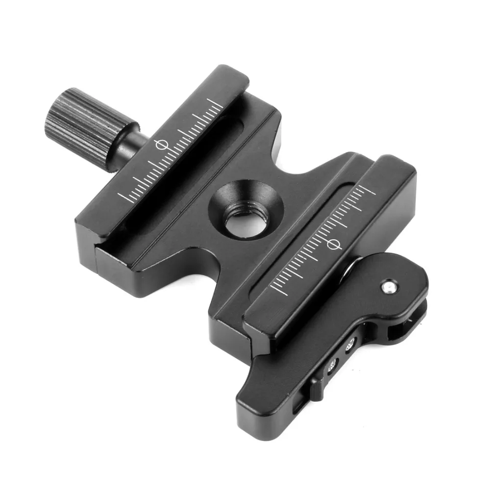 Kamera L Halterung Schnellwechselplatte 1/4" Schraube Schweizer vertikale Filmvideo für Nikon Canon Sony Fuji DSLR Kamera Stativ Kugelkopf – Detail 13