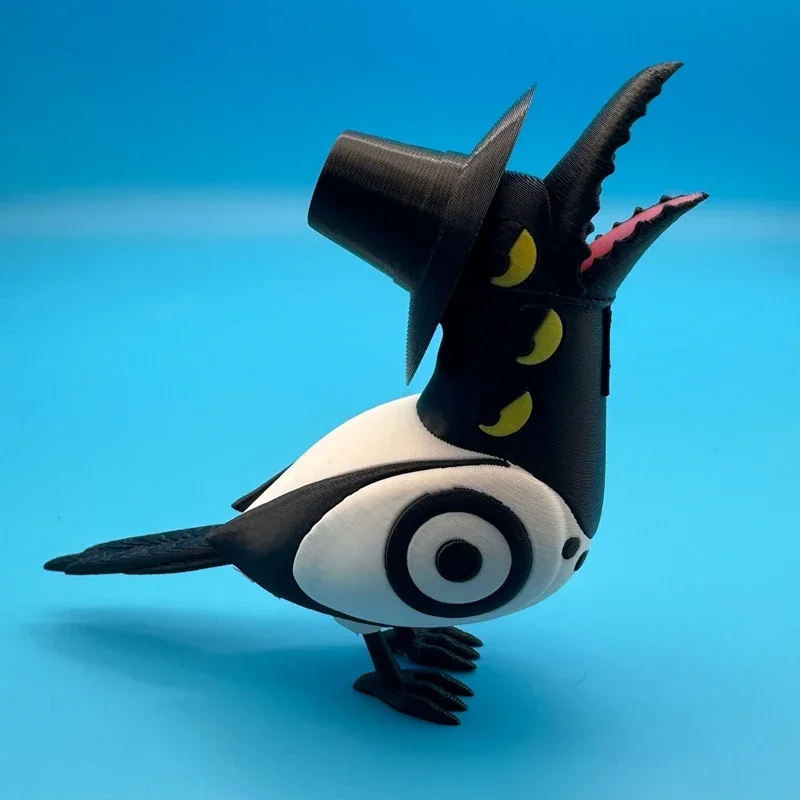 الطيور الحيوان تأثيري الغراب الدعامة شيطان 2025 الكرتون التلفزيون الصيادين حلية الدعائم هالوين زي اكسسوارات الخيال وتتسابق الطرف #1