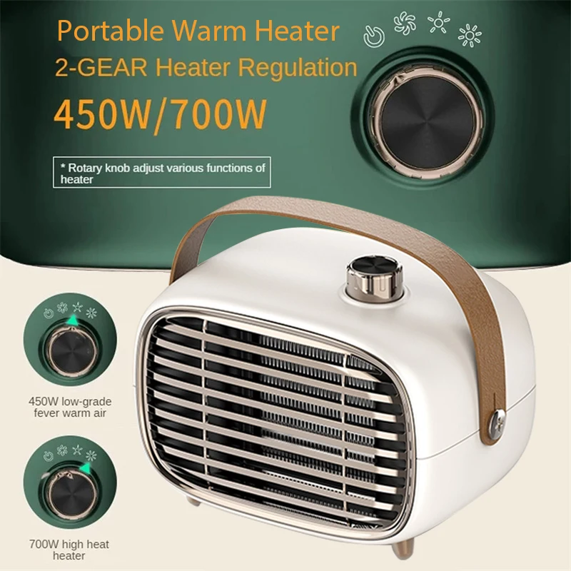 

Electric Fan Heater New Portable Heater Winter Heater Mini Protable Winter Warmer Home Bedroom Office Use