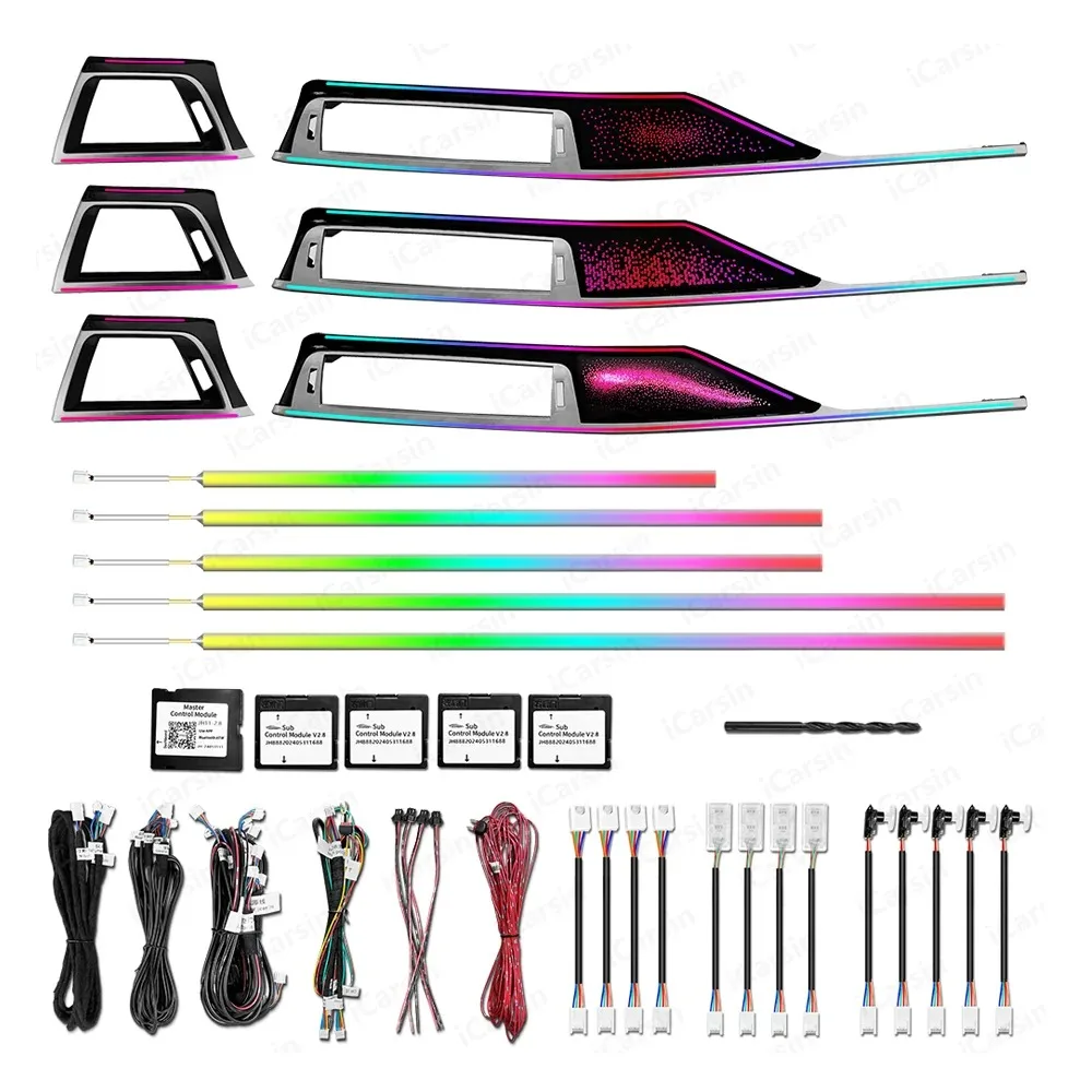 

F30 F36 Ambient Light Upgrade for BMW 3/4 Series Gran Coupe Dynamic 64 Colors Interior LED Lighting Accessories