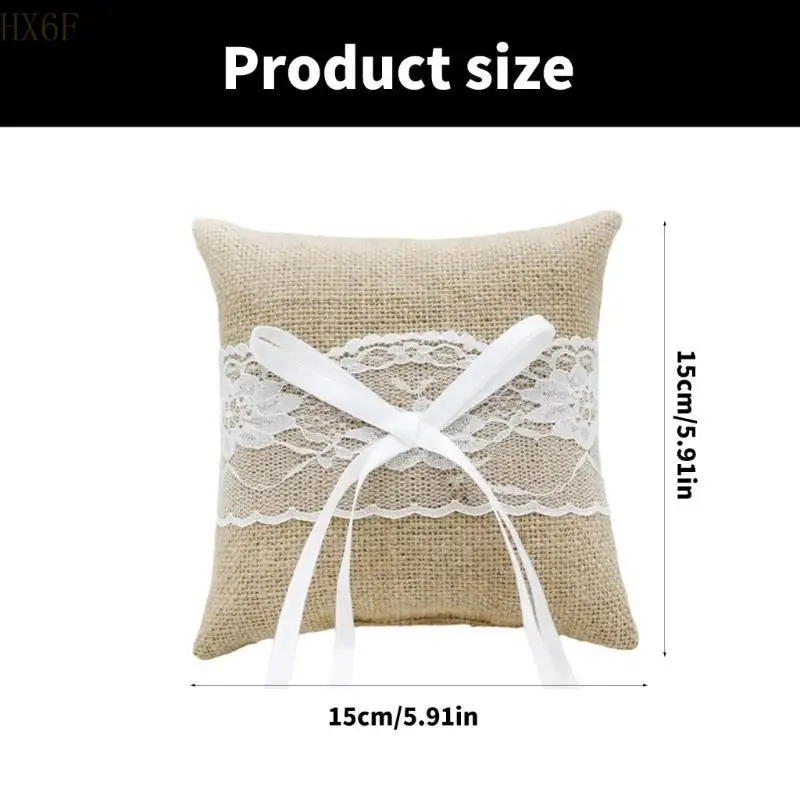 HX6F Charm Rings Rings Rings Bearer Butterfly Butterfly Handmange Ribbon For Wedding Wedding Event