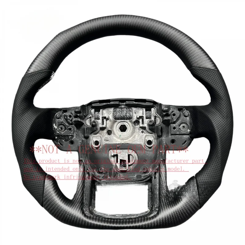 For Land Rover Range Rover Core Sports Racing Real Carbon Fibre Steering Wheel Frame Horn Cover Horn Shell