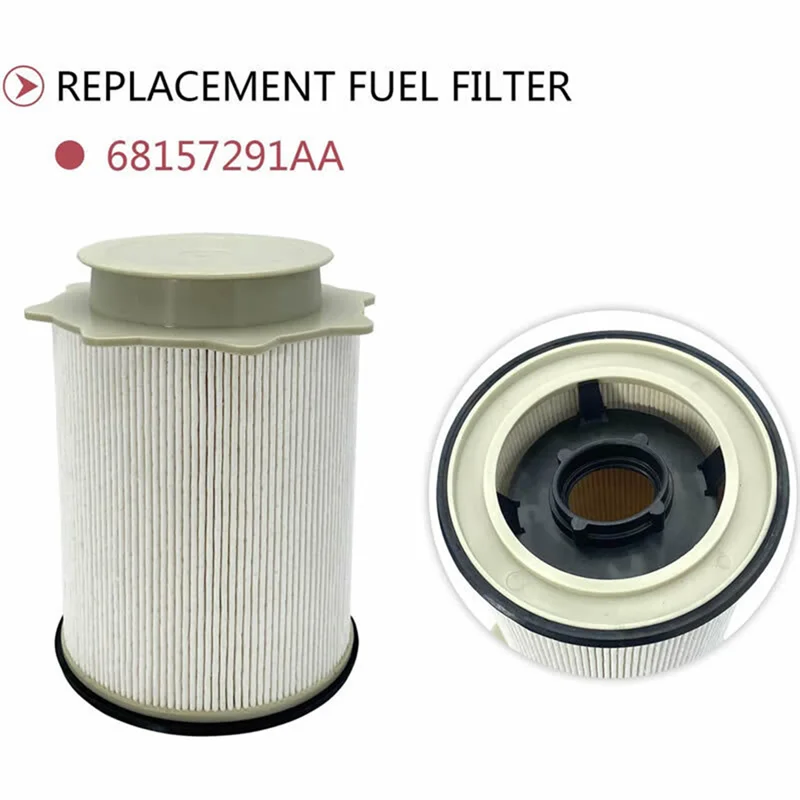 3 Set Fits for 2019-2021 Ram 2500 3500 4500 6.7L Diesel Fuel Filter Kit 68436631AA 68157291AA