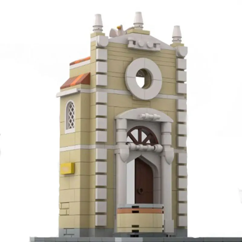 

Spot MOC-190083 342 шт. модульное здание церковь DIY мелкие частицы сборка строительные блоки игрушечная модель подарочный набор украшения
