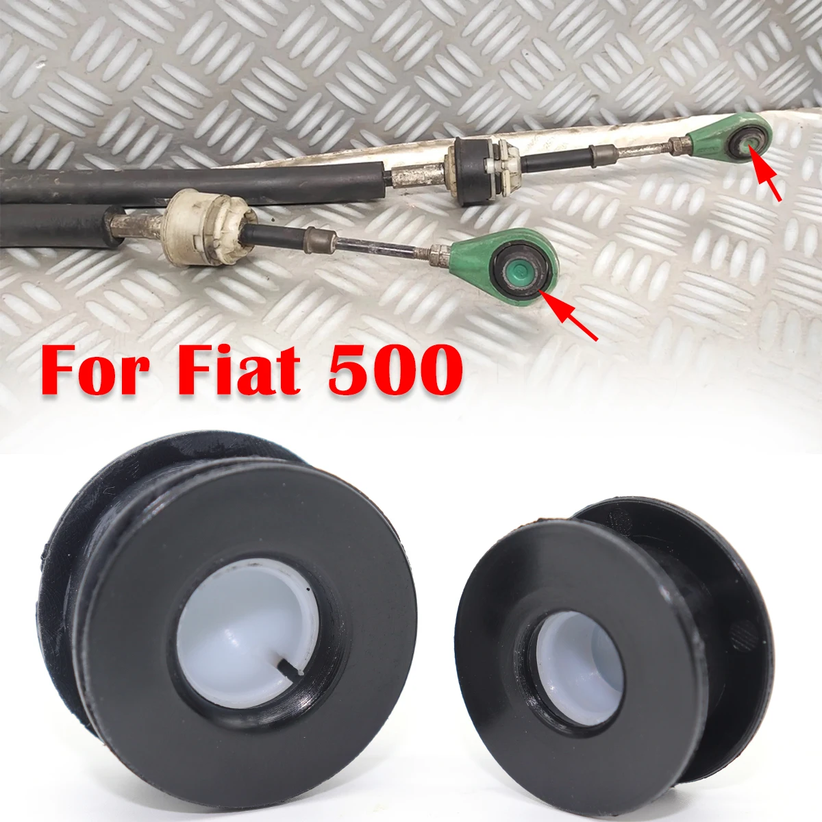 

Manual Gearbox Shift Cable Linkage Control Bushing Gear Shifter Lever Selector End Rod Connect For Fiat 500 595 695 C Abarth