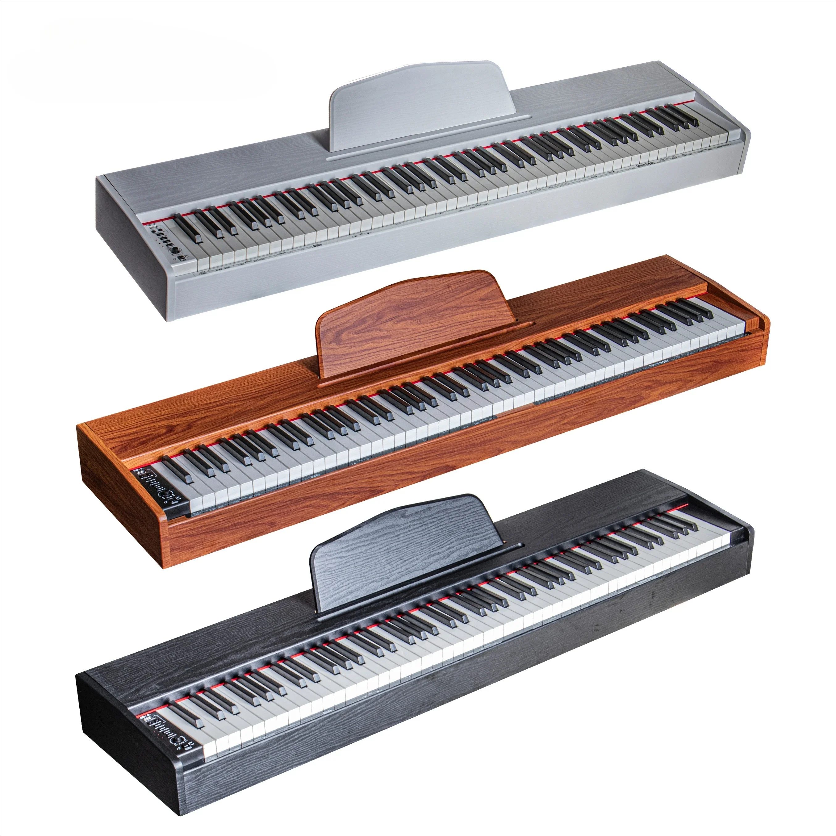 AileenMusic Standard Weight 88 Keys Digital Keyboard Piano Musical Keyboard Digital Piano(DP730)