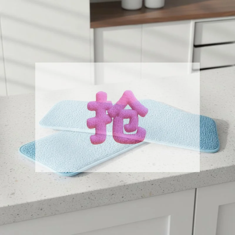 1/2Pcs Flat Mop Replacement Pad Microfiber Washable Mop Cloth Refill For Spray Water Mop Home Floor Cleaning Tools