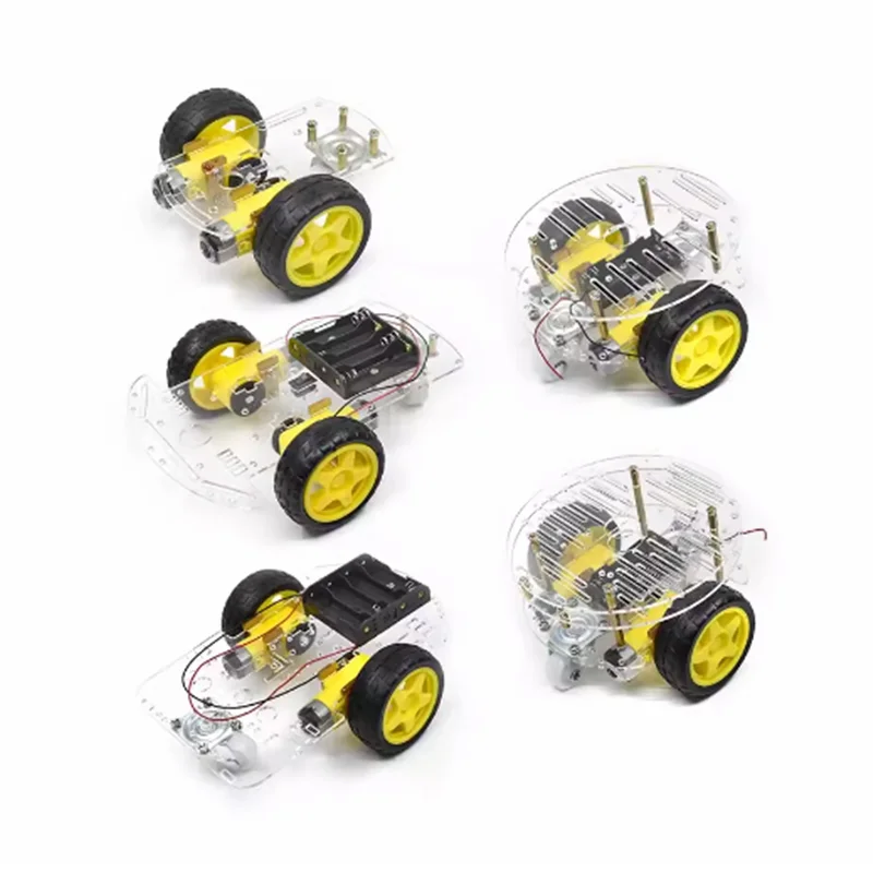 Picture 3: DIY Avoidance tracking Motor Smart Robot Car Chassis Kit Speed Encoder Battery Box2WD Ultrasonic module ForArduino ForUNO R3 kit