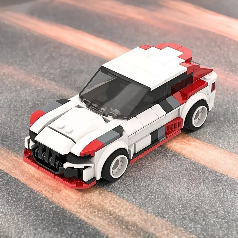 

321PCS moc Speed Champion Audied RS6 GT Sports car Creative Education Model Building Blocks Diy Toys Kid Gift
