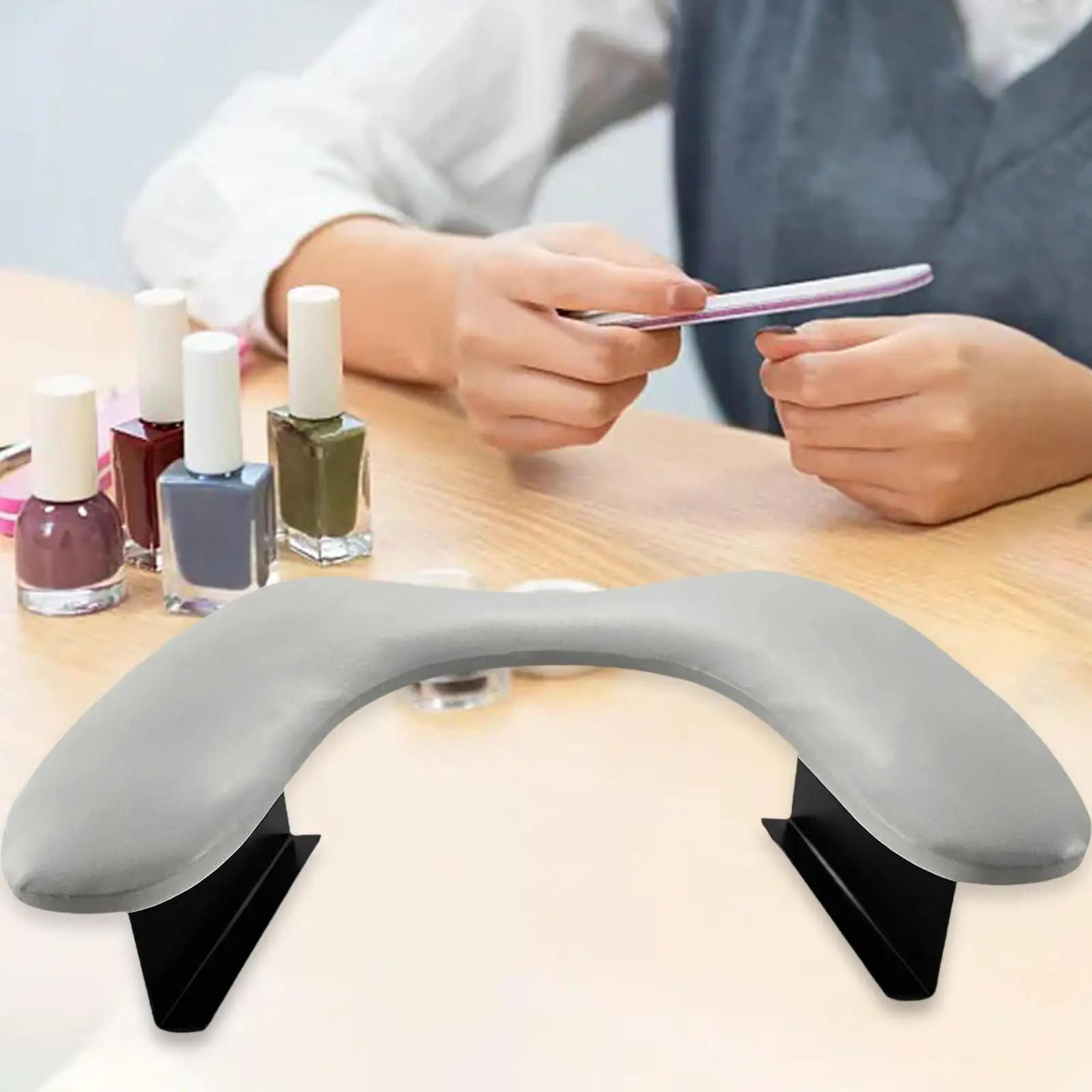 

Nail Arm Rest Pillow Table Desk Station Professional Practical Beauty Tool Stand Pad for Salon Manicurist Manicure Home Nail Art