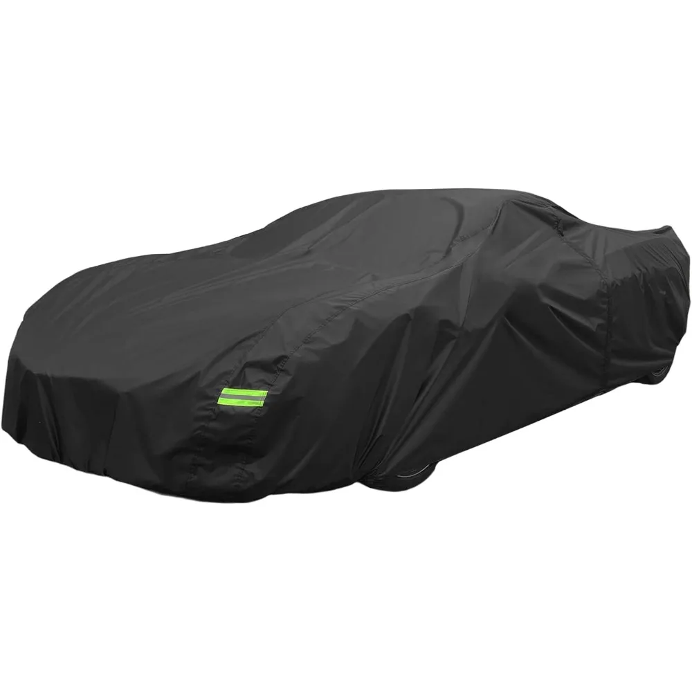 

Waterproof Car Cover for Chevrolet Corvette C3 1968-1982 Outdoor Full Car Cover with Zipper Door for Snow Rain Dust All Weather