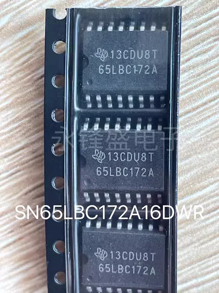 SN65LBC172A16DWR 65LBC172A SOP-16 original, 10-50 piezas, nuevo