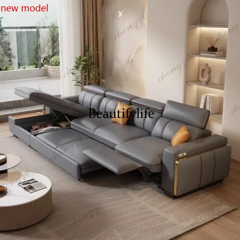 N138  Luxury Modern Electric Sofa Armrest Waterproof Designer Relax Recliner Sofa Loveseat Apartments Banken Woonkamer Furniture
