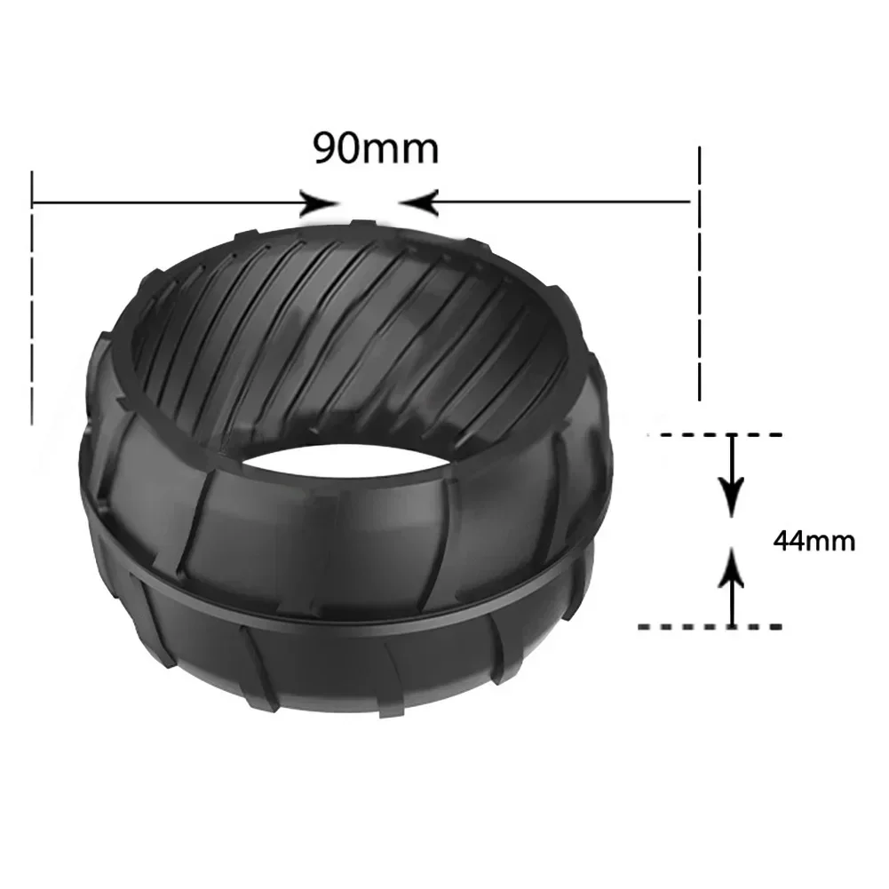 Imagem -02 - Proteção de Roda para Cortador de Grama Robótico Absx Roda Dianteira S300 Wr130e M500 Wr141e M500 Plus Peças de Ferramentas de Jardim Acessório