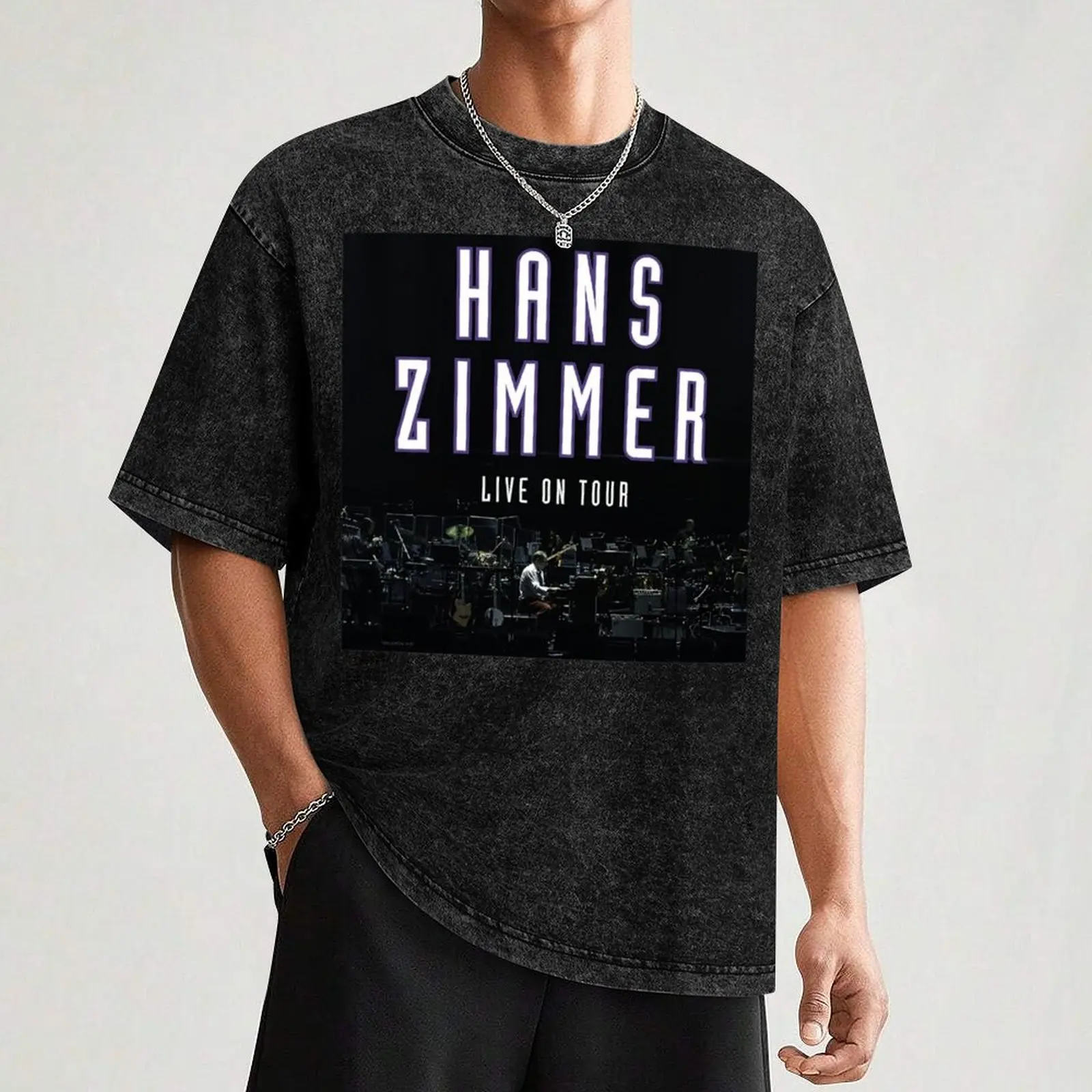 HANS Zimmer Tour 2020 T-Shirt Large Size Soft Cotton T-Shirt