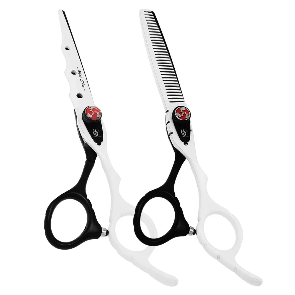 

6,0 "красота ножницы для стрижки волос парикмахерские филировочные ножницы японские стальные парикмахерские ножницы для салона машинки для стрижки волос A0022A