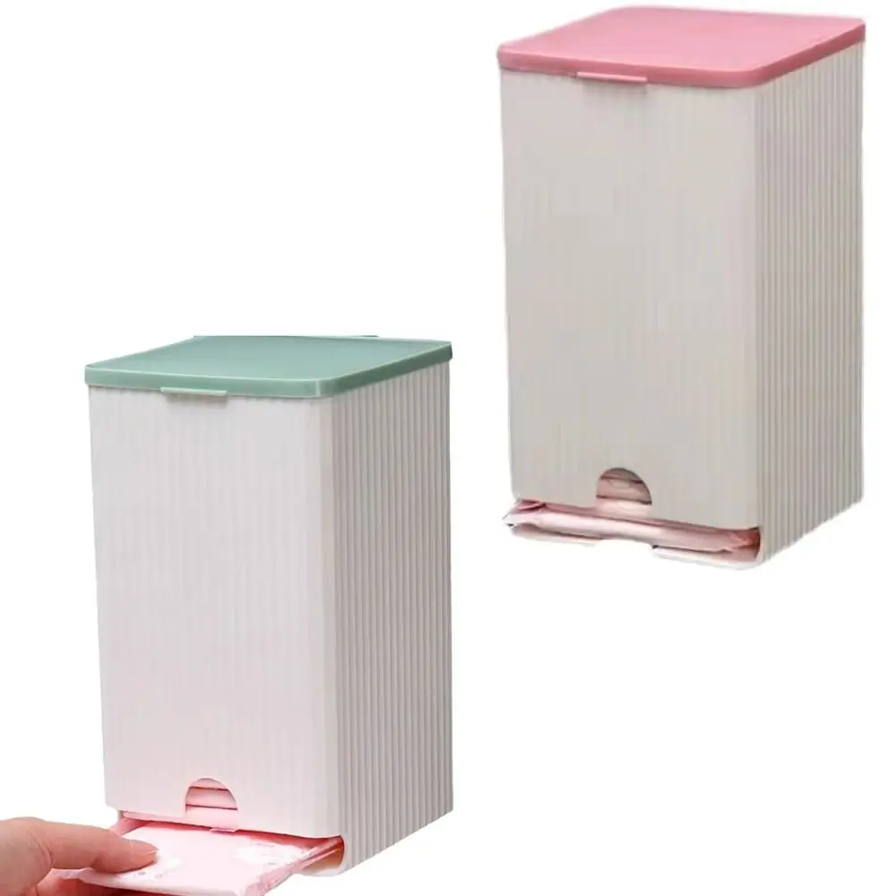 Wall Mounted Sanitary Napkin Organizer Thicken Space Saving Feminine Products Storage Box Large Capacity Water-proof