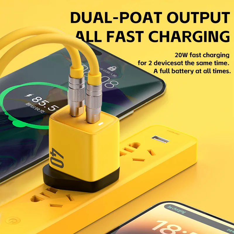 WEKOME 40W USB Type C Charger Portable 20W Type C Chargers Support PD Quick Charging For iPhone 14 13 12 Pro Max 11 ipad MacBook