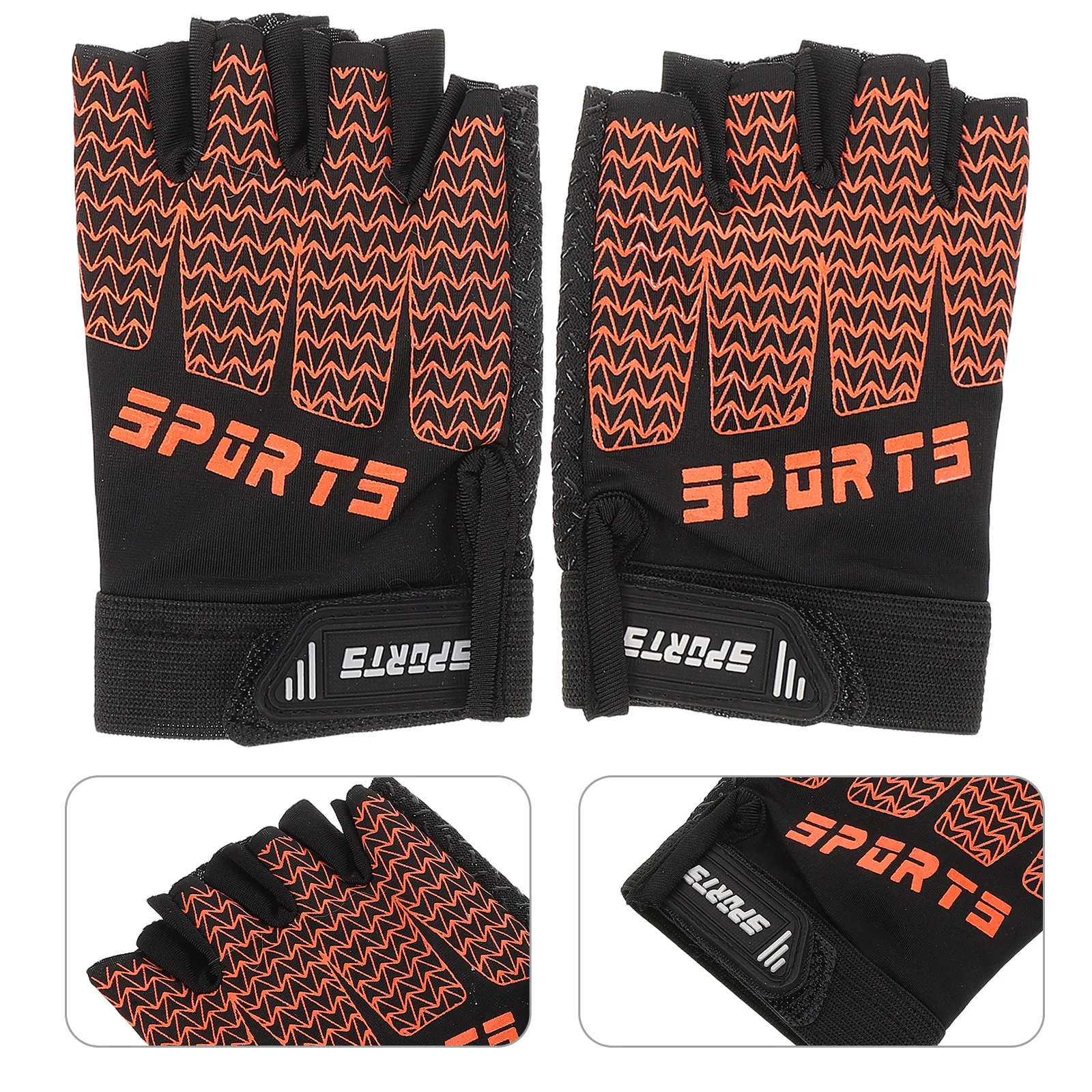 

1Pair Kids Cycling Gloves Children's Half Finger Bike Gloves Breathable Anti-Slip for Mtb Balance Bike Riding Adventures